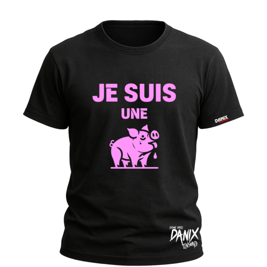 Tshirt Je suis une cochone [DANIX CENSORED]